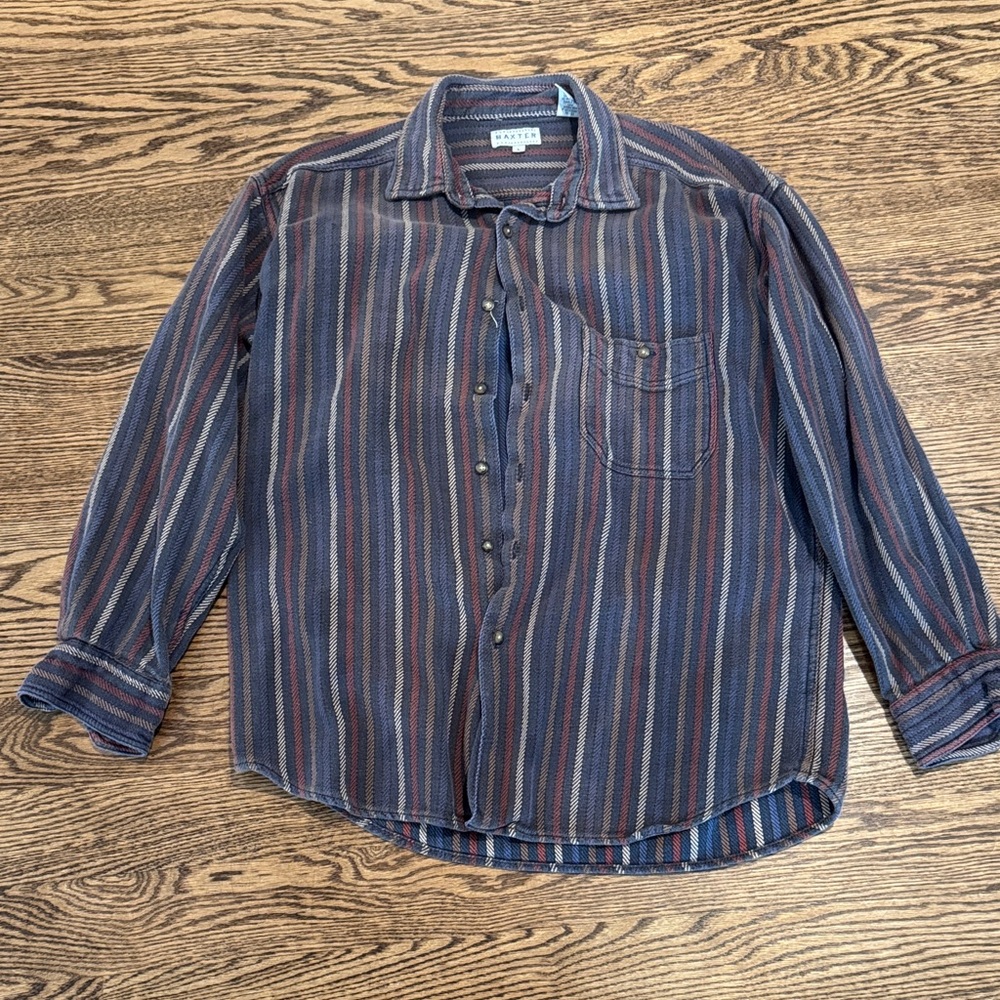 Striped Men's Shirt - Multicolor